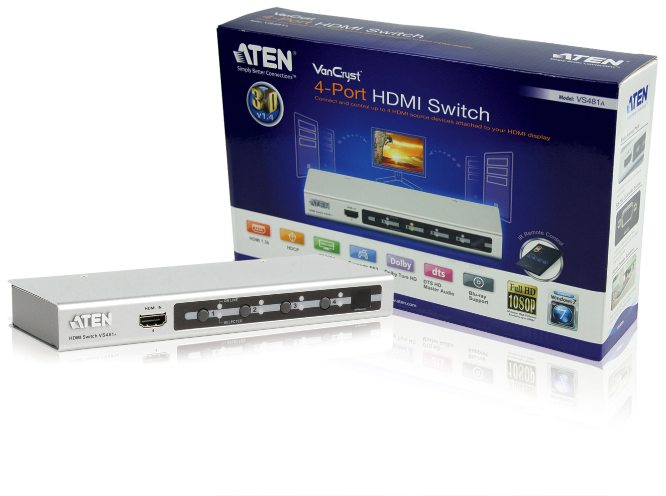 Jual Harga Aten VS481A 4Port HDMI Switch